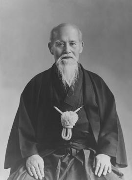 O senseï Ueshiba Morihei