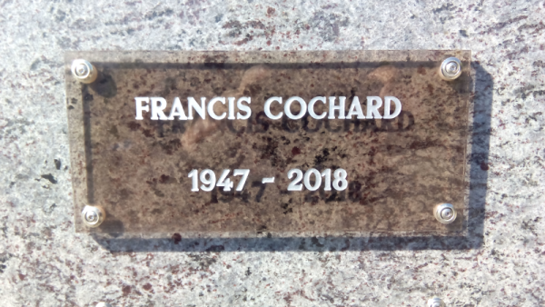 La plaque commémorative